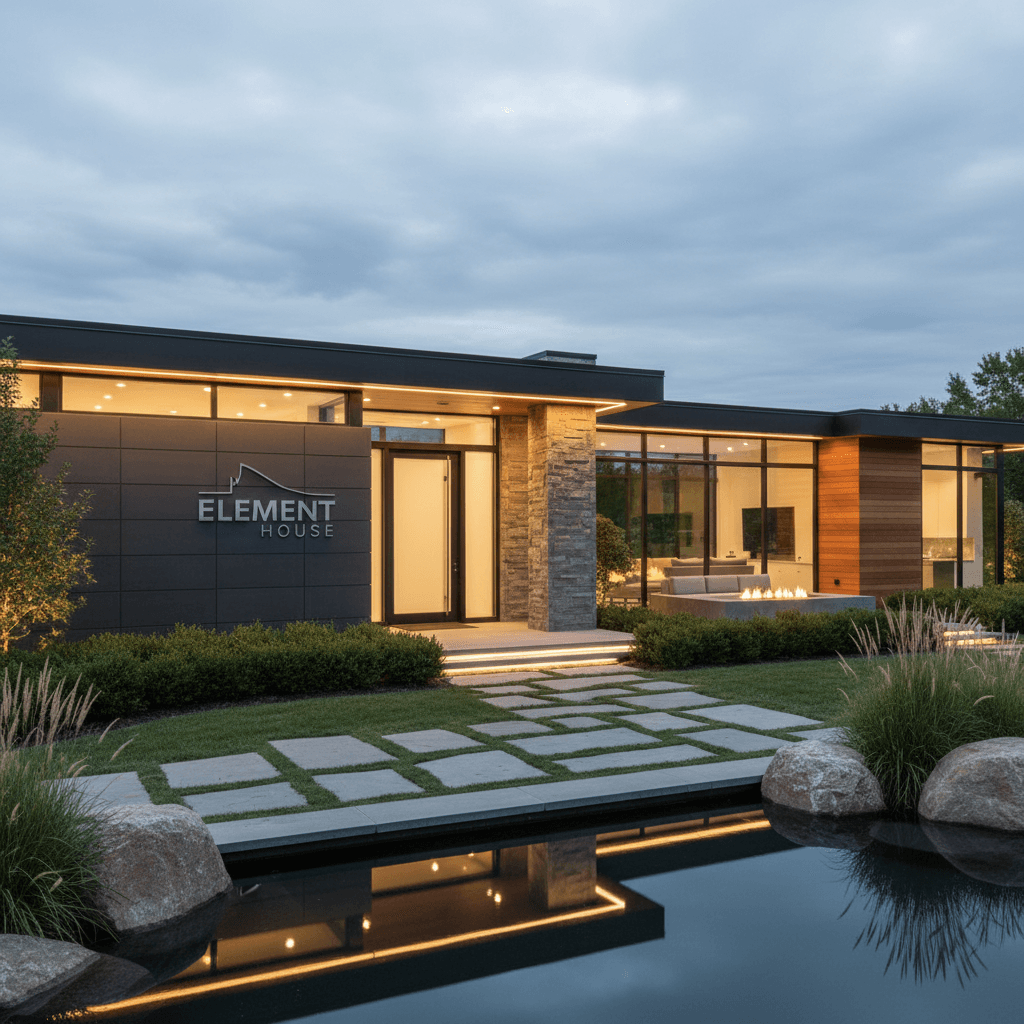 Custom home build by King & King Construction